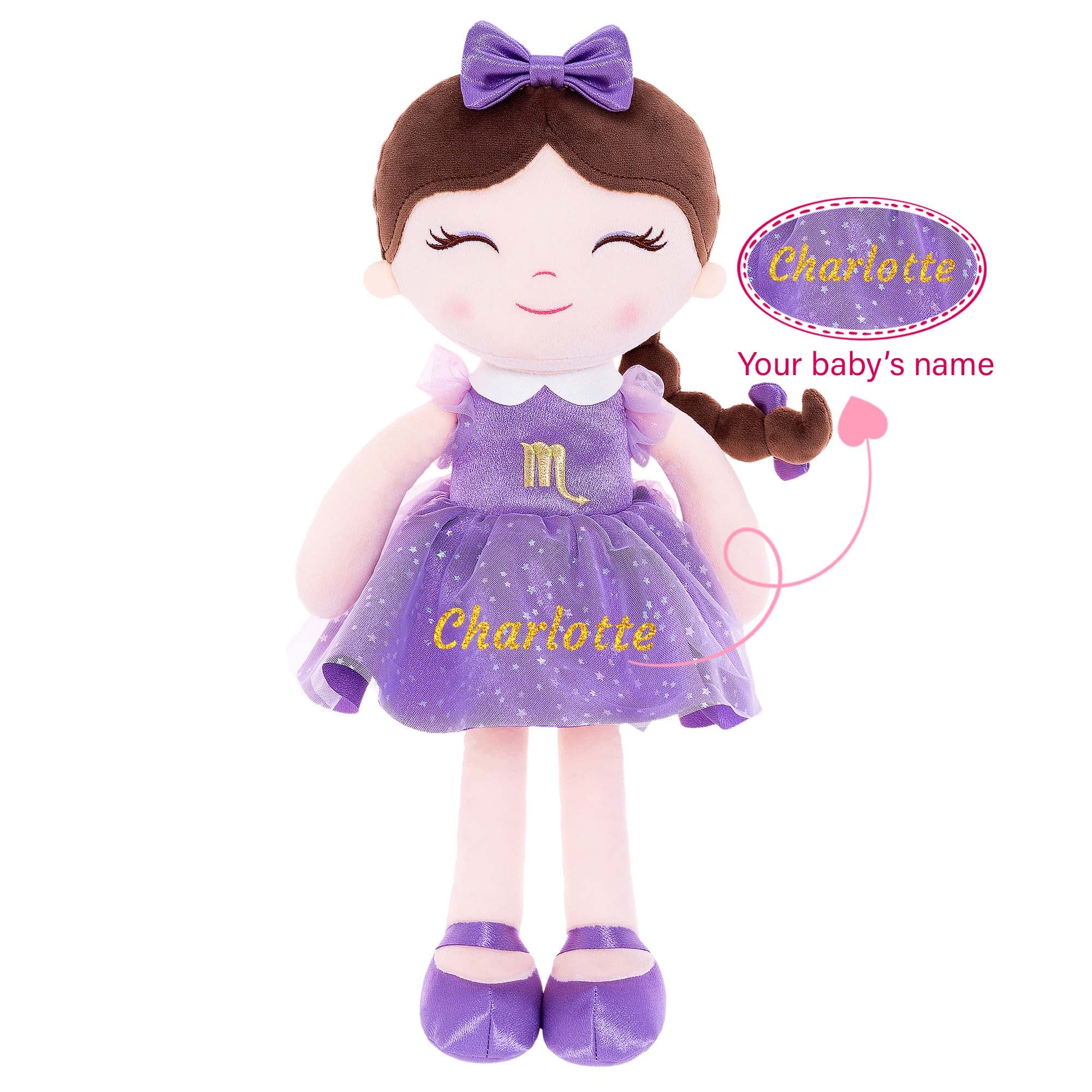 Arteeksdoll 17-inch Personalized Constellation Zodiac Dolls Series