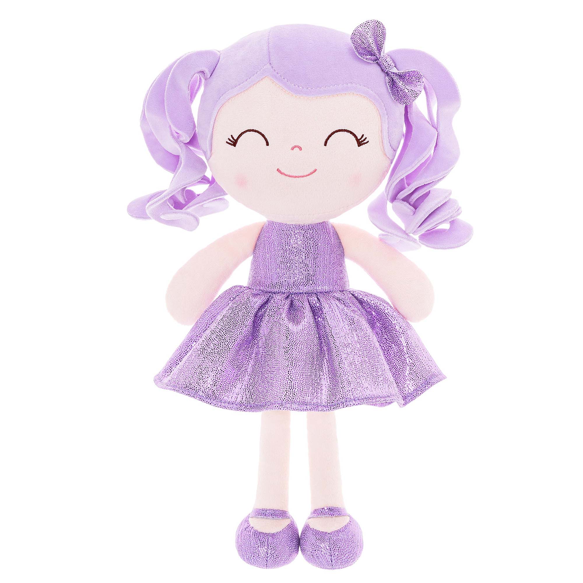 [Auto 20% Off] Personalized 12 - inch Plush Baby Doll Birthday Girl Gift Idea - Gloveleya Official