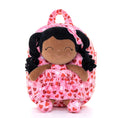 Load image into Gallery viewer, [Auto 20% OFF] Personalized 9 - inch Plush Curly Girl Dolls Backpack - Gloveleya Official
