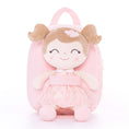 Load image into Gallery viewer, [Auto 20% OFF] Personalized 9 - inch Plush Curly Girl Dolls Backpack - Gloveleya Official
