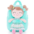 Load image into Gallery viewer, [Auto 20% OFF] Personalized 9 - inch Plush Curly Girl Dolls Backpack - Gloveleya Official
