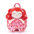 Load image into Gallery viewer, [Auto 20% OFF] Personalized 9 - inch Plush Curly Girl Dolls Backpack - Gloveleya Official
