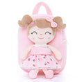 Load image into Gallery viewer, [Auto 20% OFF] Personalized 9 - inch Plush Curly Girl Dolls Backpack - Gloveleya Official
