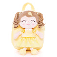 Load image into Gallery viewer, [Auto 20% OFF] Personalized 9 - inch Plush Curly Girl Dolls Backpack - Gloveleya Official
