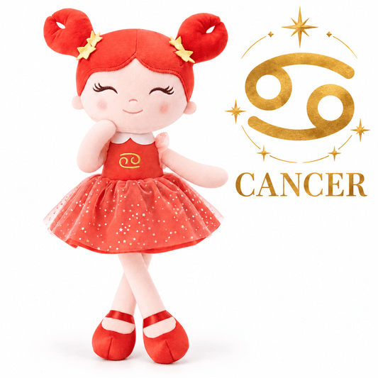 Cancer Zodiac Doll Gift Set – 17-Inch Birthday Gift for Girls - Gloveleya Official