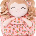 Charger l'image dans la visionneuse de la galerie, Gloveleya 9-inch Personalized Plush Curly Fruit Dolls Backpack Series - Gloveleya Offical
