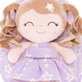 Carica l'immagine nel visualizzatore della galleria, Gloveleya 9-inch Personalized Plush Curly Star Dolls Backpack Gifts - Gloveleya Offical
