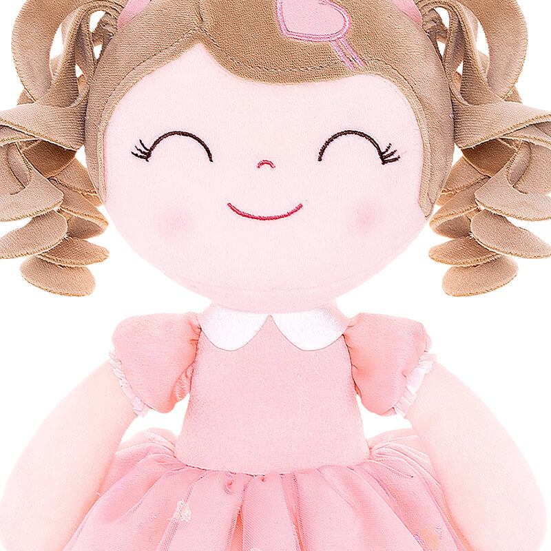 Gloveleya 16-inch Personalized Plush Dolls Curly Love Heart Princess Dolls