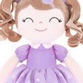 Cargar la imagen en la vista de la galería, Gloveleya 16-inch Personalized Plush Dolls Curly Love Heart Princess Dolls
