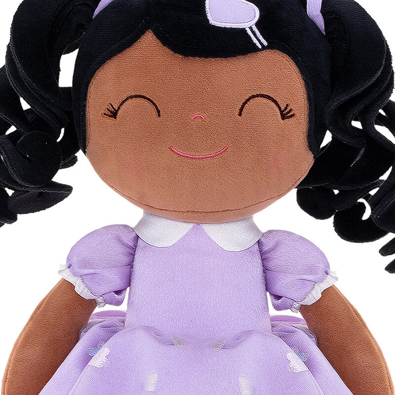 Gloveleya 16-inch Personalized Plush Dolls Curly Love Heart Princess Dolls