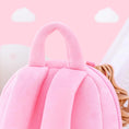 Cargar la imagen en la vista de la galería, Personalized Gloveleya Curly Ballet Girl Dolls Backpack Light Skin Pink - Gloveleya Offical
