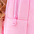 Personalized Gloveleya Curly Ballet Girl Dolls Backpack Light Skin Pink