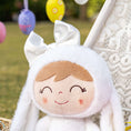 Load image into Gallery viewer, Gloveleya 12-inch Personalized Plush Bunny Doll White - Gloveleya Offical
