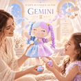 Load image into Gallery viewer, Gemini Zodiac Doll Gift Set – 17-Inch Birthday Gift for Girls - Gloveleya Official
