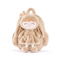 Charger l'image dans la visionneuse de la galerie, Gloveleya 11 - inch Toddler Girl Backpack Snow Ferret Kindergarten Backpacks with 12 - inch Brown Bunny Doll - Gloveleya Official
