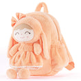 Charger l'image dans la visionneuse de la galerie, Gloveleya 11 - inch Toddler Girl Backpack Snow Ferret Kindergarten Backpacks with 12 - inch Orange Bunny Doll - Gloveleya Official
