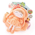 Charger l'image dans la visionneuse de la galerie, Gloveleya 11 - inch Toddler Girl Backpack Snow Ferret Kindergarten Backpacks with 12 - inch Orange Bunny Doll - Gloveleya Official
