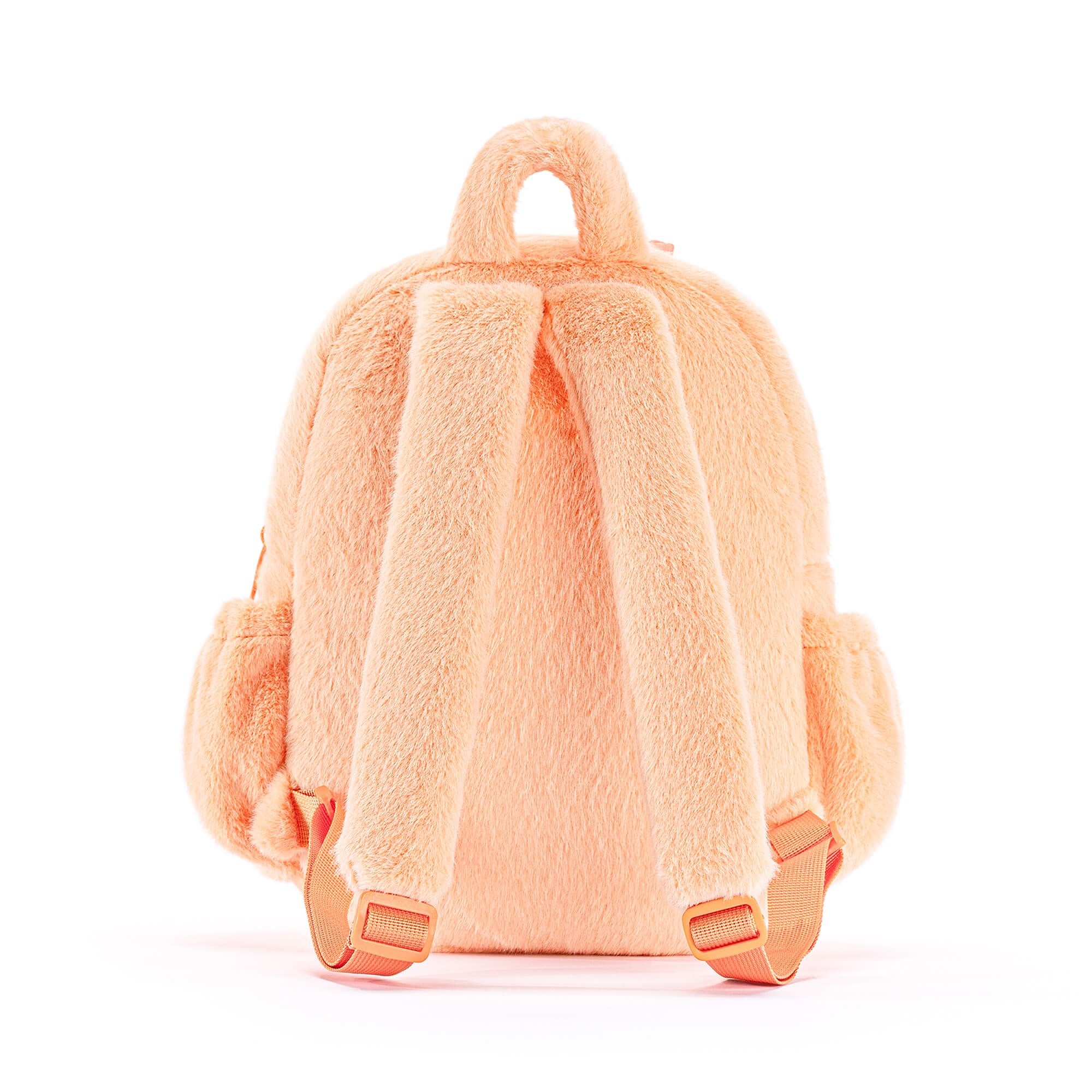 Gloveleya 11 - inch Toddler Girl Backpack Snow Ferret Kindergarten Backpacks with 12 - inch Orange Bunny Doll - Gloveleya Official