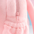 Charger l'image dans la visionneuse de la galerie, Gloveleya 11 - inch Toddler Girl Backpack Snow Ferret Kindergarten Backpacks with 12 - inch Pink Bunny Doll - Gloveleya Official
