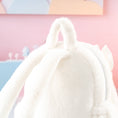 Charger l'image dans la visionneuse de la galerie, Gloveleya 11 - inch Toddler Girl Backpack Snow Ferret Kindergarten Backpacks with 12 - inch White Bunny Doll - Gloveleya Official
