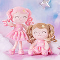 Cargar la imagen en la vista de la galería, Gloveleya 12 - inch Curly Hair Baby Star Dress Doll Bule - Gloveleya Official
