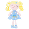 Cargar la imagen en la vista de la galería, Gloveleya 12 - inch Curly Hair Baby Star Dress Doll Bule - Gloveleya Official
