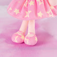 Cargar la imagen en la vista de la galería, Gloveleya 12 - inch Curly Hair Baby Star Dress Doll Pink - Gloveleya Official
