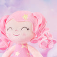 Cargar la imagen en la vista de la galería, Gloveleya 12 - inch Curly Hair Baby Star Dress Doll Pink - Gloveleya Official
