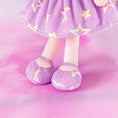 Cargar la imagen en la vista de la galería, Gloveleya 12 - inch Curly Hair Baby Star Dress Doll Purple - Gloveleya Official
