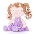 Cargar la imagen en la vista de la galería, Gloveleya 12 - inch Curly Hair Baby Star Dress Doll Purple - Gloveleya Official
