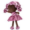 Load image into Gallery viewer, Gloveleya 12 - inch Curly Hair Fashion Dolls Leopard Costume Doll Dark Skin Rose - Gloveleya Official
