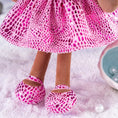 Cargar la imagen en la vista de la galería, Gloveleya 12 - inch Curly Hair Glitter Dolls Rose Skirt - Dark Skin - Gloveleya Official
