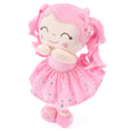 Load image into Gallery viewer, Gloveleya 12 - inch Curly Hair Starry Sky Dolls Bronzing Pinky Stars Skirt - Pure Pink Hair - Gloveleya Official
