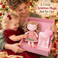 Load image into Gallery viewer, Gloveleya 12-Inch Personalized Baby Shower Gift Set – Orange Fruit Girl Doll - Gloveleya Official
