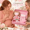 Load image into Gallery viewer, Gloveleya 12-Inch Personalized Baby Shower Gift Set – Orange Fruit Girl Doll - Gloveleya Official
