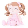 Cargar la imagen en la vista de la galería, Gloveleya 12 - inch Personalized Curly Hair Dolls Love Heart Dress Pink - Gloveleya Official
