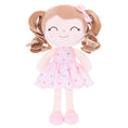 Cargar la imagen en la vista de la galería, Gloveleya 12 - inch Personalized Curly Hair Dolls Love Heart Dress Pink - Gloveleya Official
