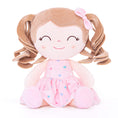 Load image into Gallery viewer, Gloveleya 12 - inch Personalized Curly Hair Dolls Love Heart Dress Pink - Gloveleya Official
