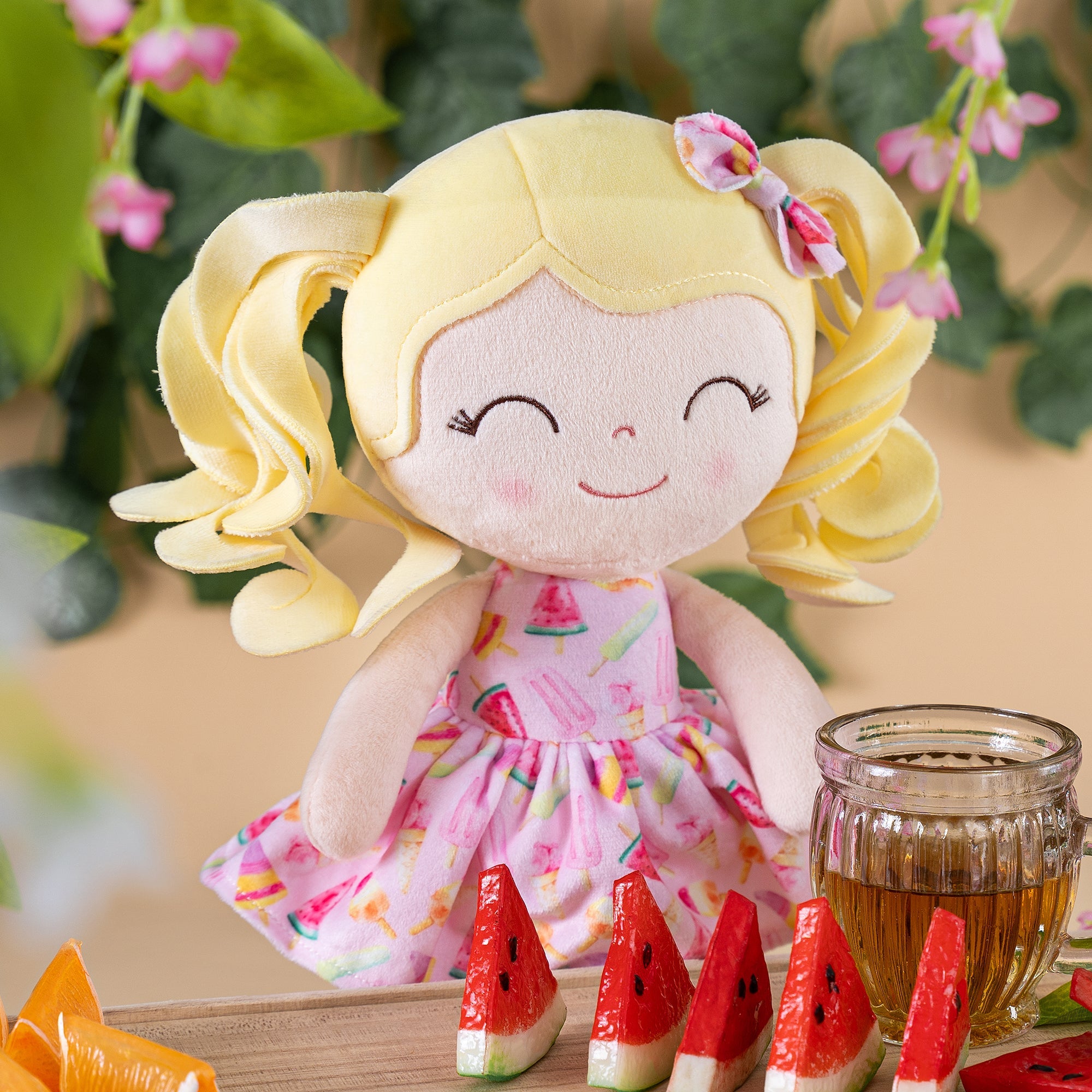 Gloveleya 12 - inch Personalized Curly Hair Fruit Girl Doll Series - Gloveleya Official