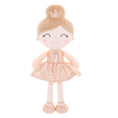 Load image into Gallery viewer, Gloveleya 12 - inch Personalized Glitter Pinstripe Dress Girl Doll Pink - Gloveleya Official
