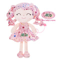 Cargar la imagen en la vista de la galería, Gloveleya 12 - inch Personalized Glitters Stars Girl Doll Pink - Gloveleya Official
