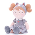 Cargar la imagen en la vista de la galería, Gloveleya 12 - inch Personalized Plush Dolls Animal Costume Dolls Gray Cat - Gloveleya Official
