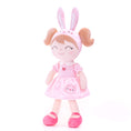 Carica l'immagine nel visualizzatore della galleria, Gloveleya 12 - inch Personalized Plush Dolls Animal Costume Dolls Pink Bunny - Gloveleya Official
