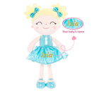 Gloveleya 12 - inch Personalized Plush Dolls Curly Haired Iridescent Girls - Gloveleya Official