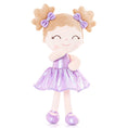 Cargar la imagen en la vista de la galería, Gloveleya 12 - inch Personalized Plush Dolls Curly Haired Iridescent Girls - Gloveleya Official
