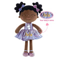 Charger l'image dans la visionneuse de la galerie, Gloveleya 12 - inch Personalized Plush Dolls Curly Haired Iridescent Girls - Gloveleya Official
