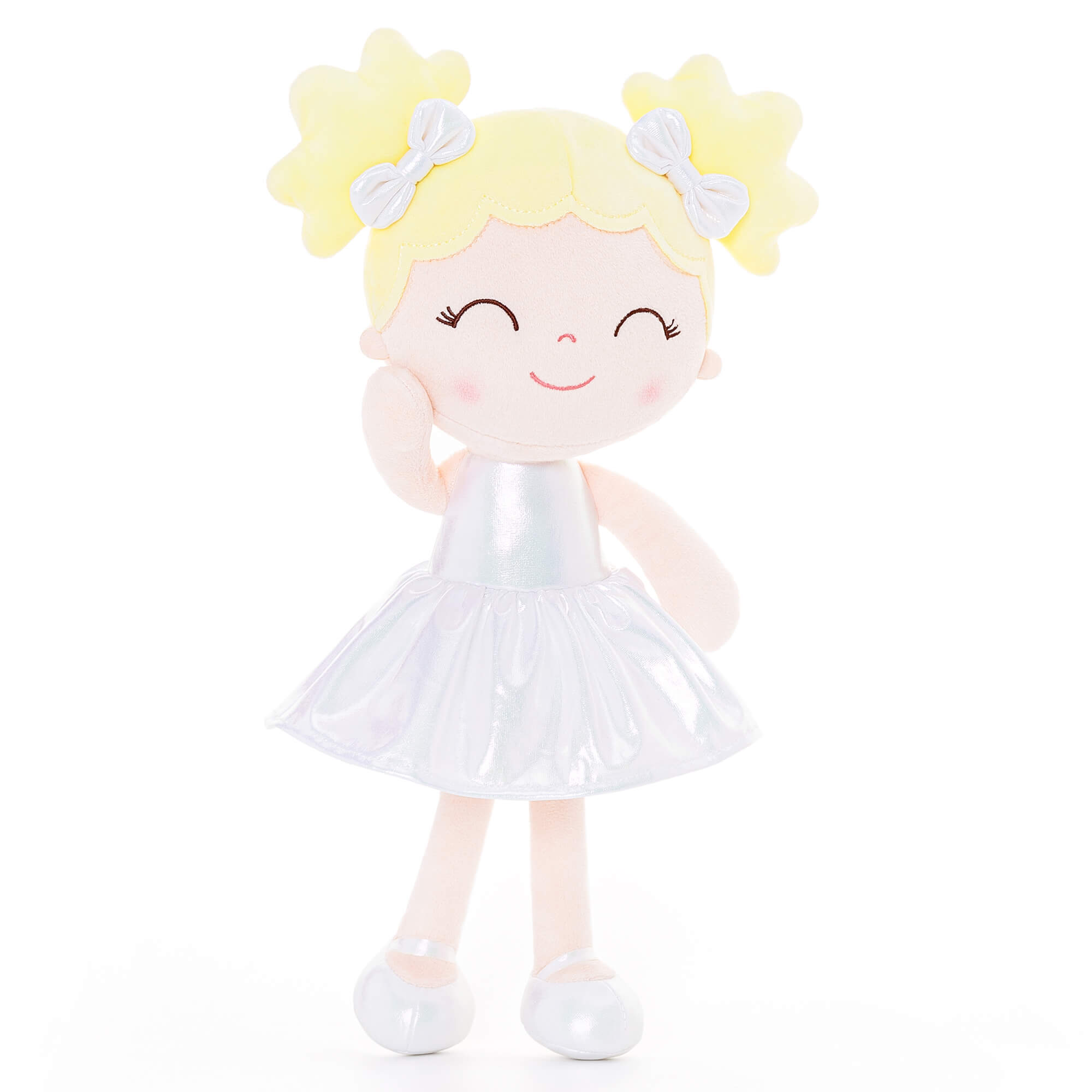 Gloveleya 12 - inch Personalized Plush Dolls Curly Haired Iridescent Girls - Gloveleya Official