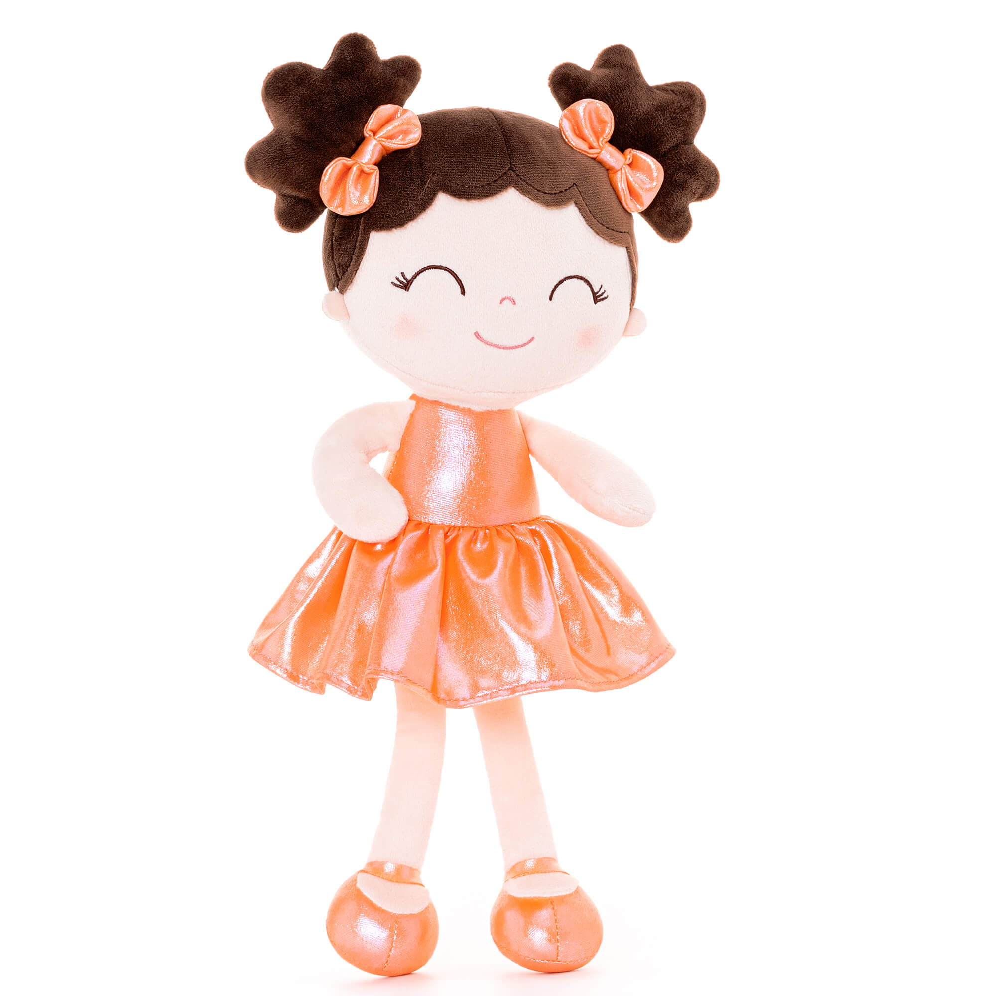 Gloveleya 12 - inch Personalized Plush Dolls Curly Haired Iridescent Girls Gifts - Gloveleya Official