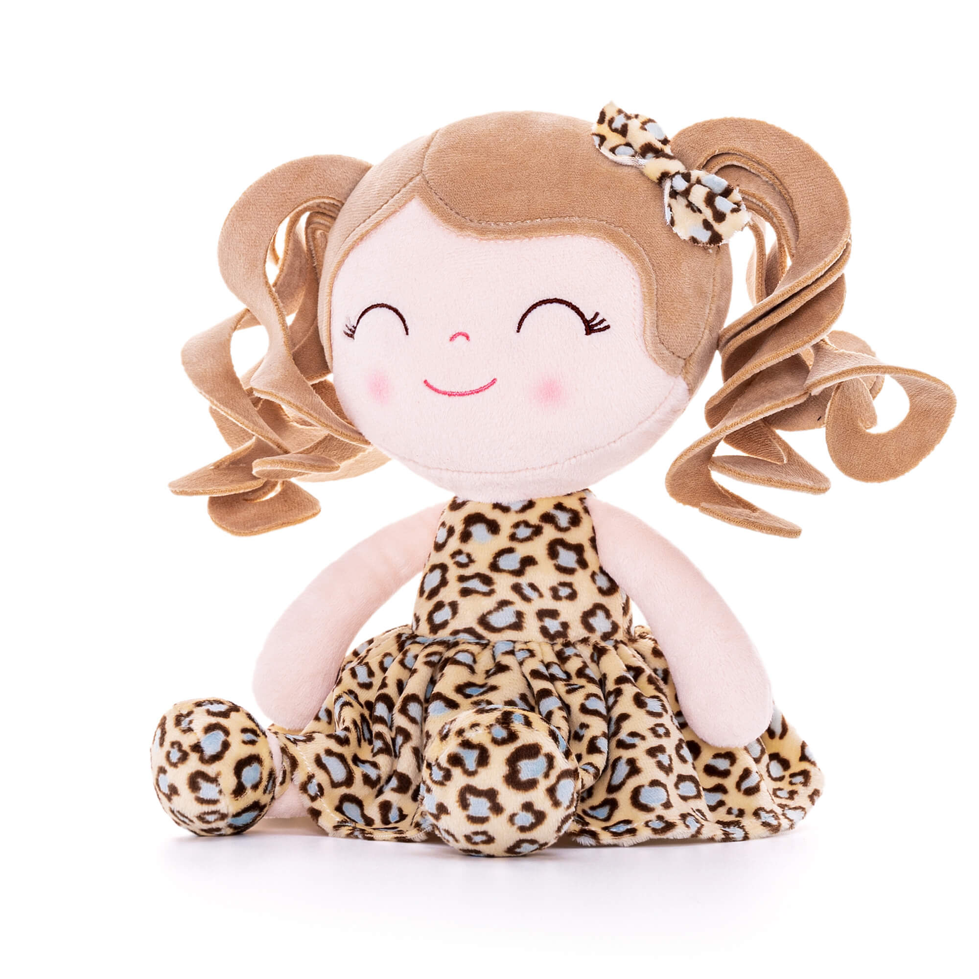 Gloveleya 12 - inch Personalized Plush Jungle Animal Doll Leopard - Gloveleya Official