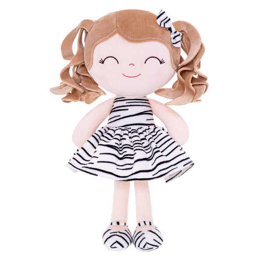 Gloveleya 12 - inch Personalized Plush Jungle Animal Doll Zebra - Gloveleya Official